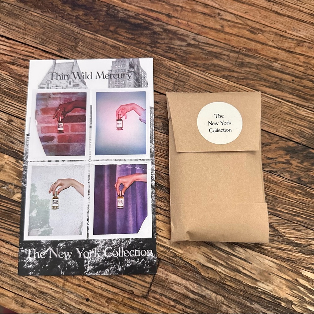 Thin wild Mercury New York collection sample set